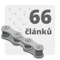 Řetěz na motorovou pilu 66 článků